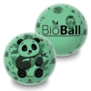 Míč dětský MONDO - Bioball Panda 23 cm - zelený