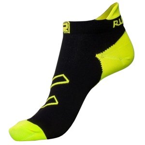 Ponožky RUNTO Market černo-žluté, vel. 39-42