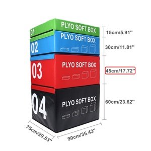 SOFT PLYOBOX SEDCO 90 x 75 x 15-60 cm