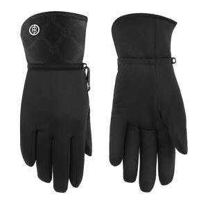 Poivre Blanc Dámské flísové rukavice  Stretch Fleece Gloves Černá M