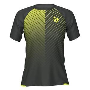 SCOTT Dámské běžecké triko  Shirt W's RC RUN s/sl black/yellow Černá XS