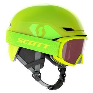 SCOTT Dětská lyžařská helma s brýlemi  Keeper 2 + Jr Witty S Žlutá 2022/2023 Dětské