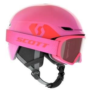 SCOTT Dětská lyžařská helma s brýlemi  Keeper 2 + Jr Witty M Purpurová 2022/2023 Dětské