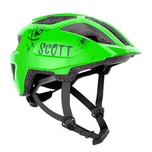 SCOTT Dětská cyklistická helma  Kid Spunto Zelená 1size 2024