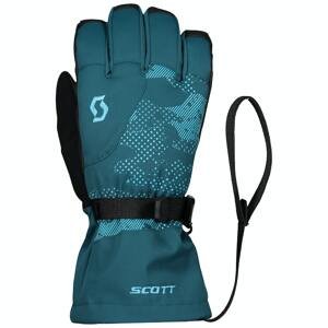 SCOTT Dětské zimní rukavice   Ultimate Premium GTX Modrá S