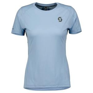 SCOTT Dámské běžecké triko  Trail Run Modrá XL