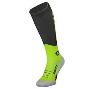 SCOTT Kompresní ponožky  RC Compression Žlutá 45-47