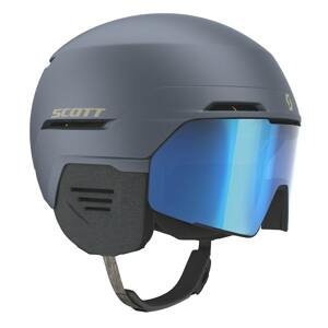 SCOTT Lyžařská helma  Blend Plus L Modrá 2023/2024 Unisex, Pánské