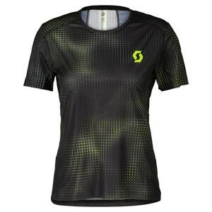 SCOTT Dámské běžecké tričko s krátkým rukávem  RC Run Černá XS