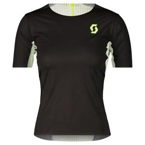 SCOTT Dámské běžecké tričko s krátkým rukávem  RC Run Ultra Černá XS