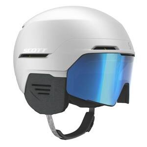 SCOTT Lyžařská helma  Blend Plus LS L Bílá 2023/2024 Unisex, Pánské