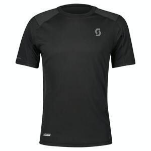 SCOTT Pánské tričko s krátkým rukávem  Defined Tech SS Černá S