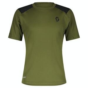 SCOTT Pánské tričko s krátkým rukávem  Defined Tech SS Zelená M