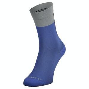 SCOTT Běžecké ponožky  Block Stripe Crew Modrá 45-47