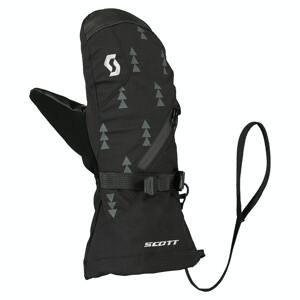 SCOTT Dětské palcové zimní rukavice  Ultimate Premium JR Černá XL