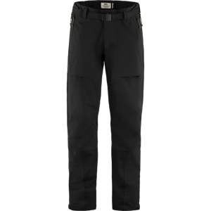 Fjällräven Pánské turistické kalhoty  Keb Eco-Shell Trousers M Černá XL