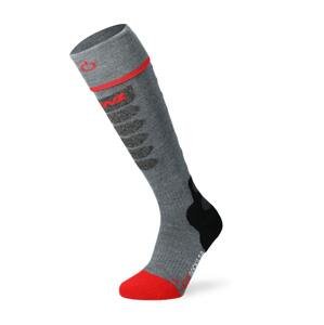 Lenz Vyhřívané ponožky  Heat Sock 5.1 Toe Cap Slim Fit Šedá 45-47
