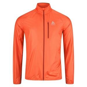 Odlo Pánská běžecká bunda  Jacket ZEROWEIGHT Oranžová M