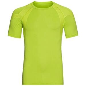 Odlo Pánské běžecké triko  T-shirt crew neck s/s ACTIVE SPINE Zelená M