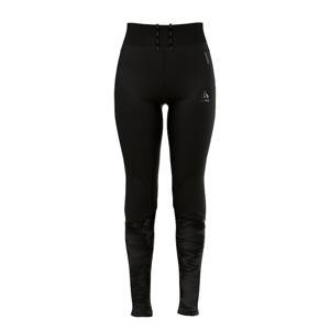 Odlo Dámské zimní běžecké kalhoty  ZEROWEIGHT WARM REFLECTIVE Černá S