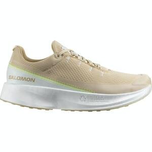 Salomon Dámské běžecké boty  INDEX 02 White/Hazelnut/Safety Yellow 4 UK