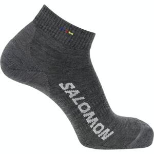 Salomon Běžecké ponožky  SUNDAY SMART ANKLE Šedá L