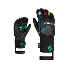 Ziener Dětské lyžařské rukavice  Ladir As® Aw Junior Černá 5