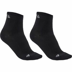 Craft COOL MID 2 PACK Sportovní ponožky, černá, velikost 46-48