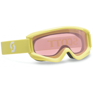 Scott JR AGENT SGL AMPLIFIER žlutá NS - Dětské lyžařské brýle