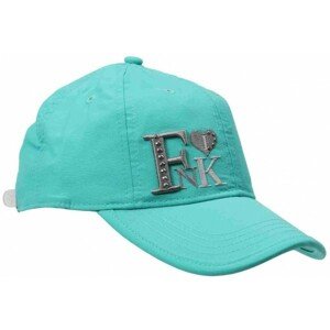 Finmark KIDS’ SUMMER CAP Letní dětská sportovní čepice, tyrkysová, velikost UNI