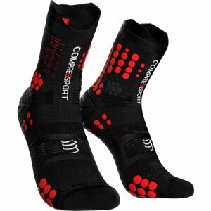 Compressport RACE V3.0 TRAIL Běžecké ponožky, černá, velikost 35-38