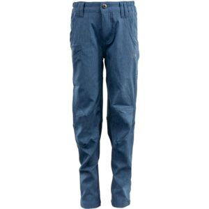 ALPINE PRO JERSO Dětské kalhoty, Modrá,Stříbrná, velikost 152-158