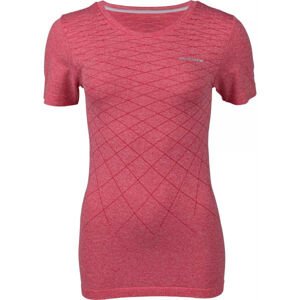Arcore JULIANA Dámské bezešvé triko, Růžová,Šedá, velikost XL