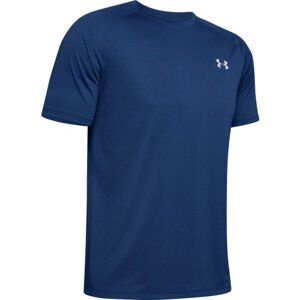 Under Armour TECH 2.0. SS TEE NOVELTY Pánské triko, Tmavě modrá,Bílá, velikost S