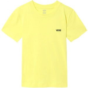 Vans WM JUNIOR V BOXY Dámské tričko, Žlutá,Černá, velikost M