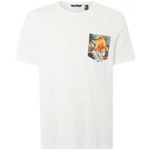 O'Neill LM PRINT T-SHIRT Pánské tričko, bílá, velikost S