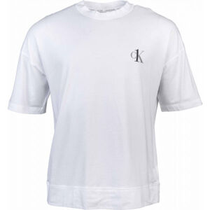 Calvin Klein S/S CREW NECK Pánské tričko, Bílá,Černá, velikost M