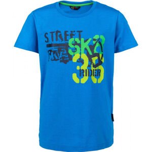 Lewro TERRY Chlapecké triko, modrá, veľkosť 128-134