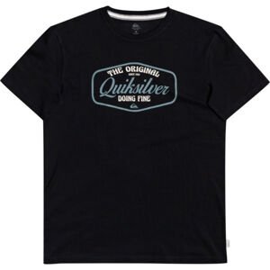 Quiksilver CUT TO NOW SS Pánské triko, černá, velikost XL