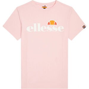 ELLESSE ALBANY TEE Dámské tričko, Růžová,Bílá, velikost M