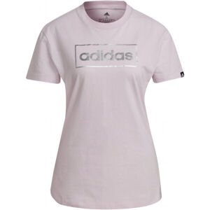 adidas FL BX G T Dámské tričko, Růžová,Stříbrná, velikost S