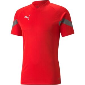 Puma TEAMFINAL TRAINING JERSEY TEE Pánské sportovní triko, červená, veľkosť L