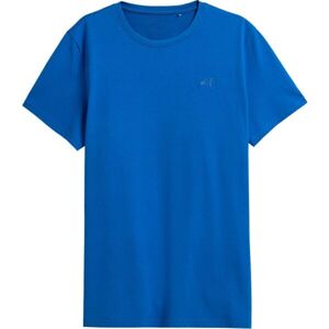 4F T-SHIRT Pánské triko, modrá, veľkosť L