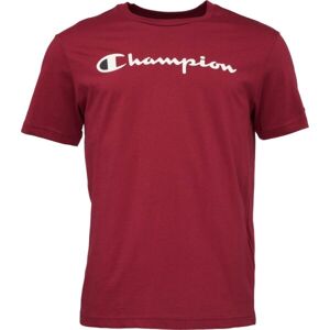 Champion LEGACY Pánské triko, vínová, veľkosť L
