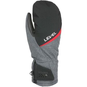 Level ALPINE Pánské lyžařské rukavice, tmavě šedá, veľkosť L