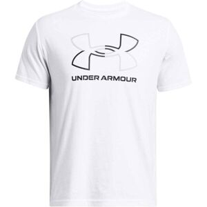 Under Armour GL FOUNDATION Pánské tričko, bílá, veľkosť L
