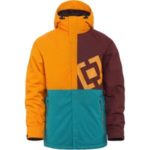 Horsefeathers TURNER Pánská lyžařská/snowboardová bunda, oranžová, veľkosť XL