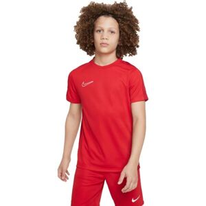 Nike DRI-FIT ACADEMY Dětské fotbalové tričko, červená, velikost