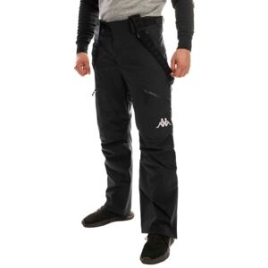 Kappa 6CENTO 622 HZ US Pánské lyžařské kalhoty, černá, velikost