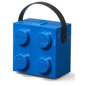 LEGO Storage HANDLE BOX Box na svačinu, modrá, velikost